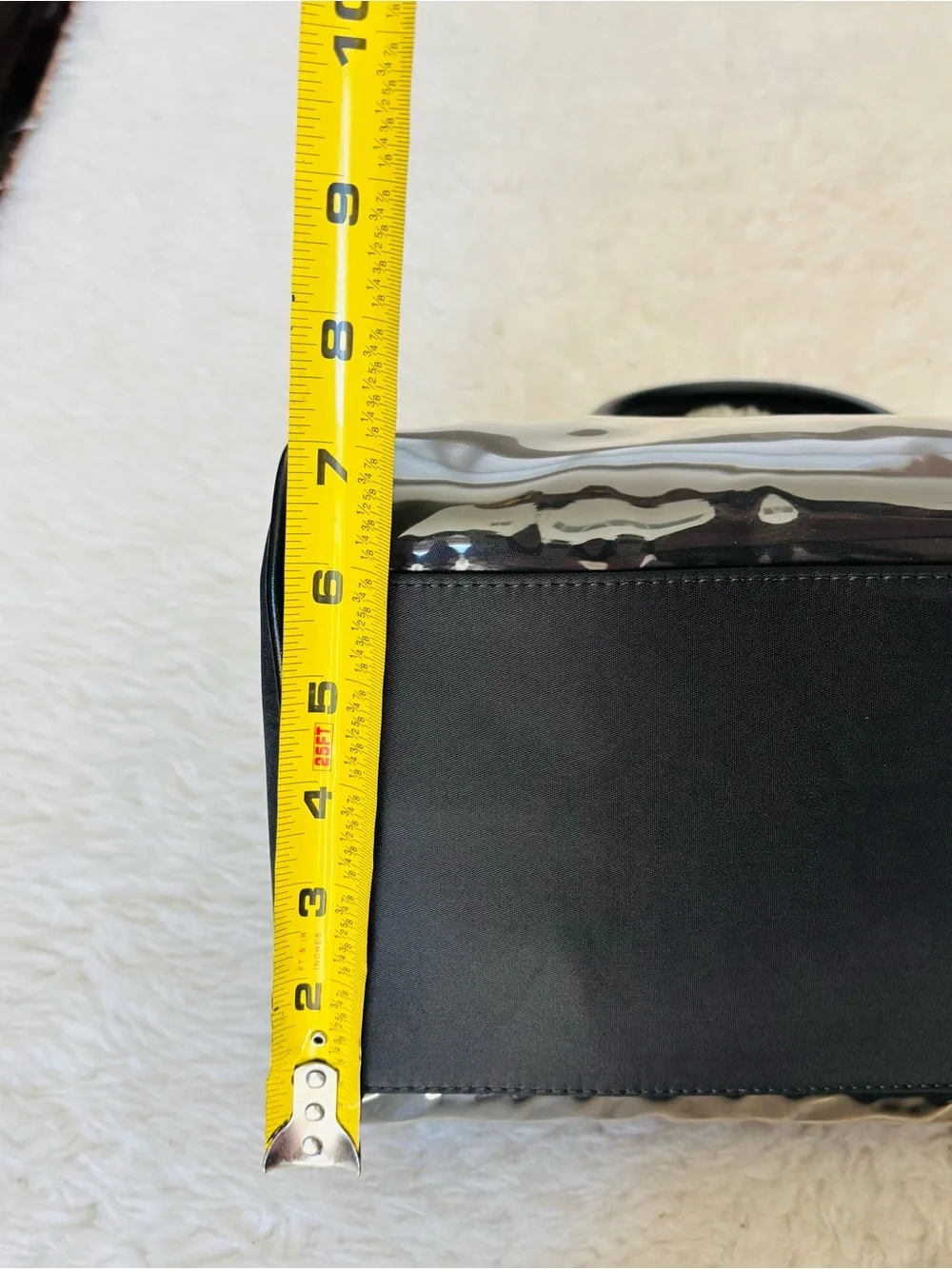 Missoni Sport Black Leather/Plastic Duffle/Shouldet Bag